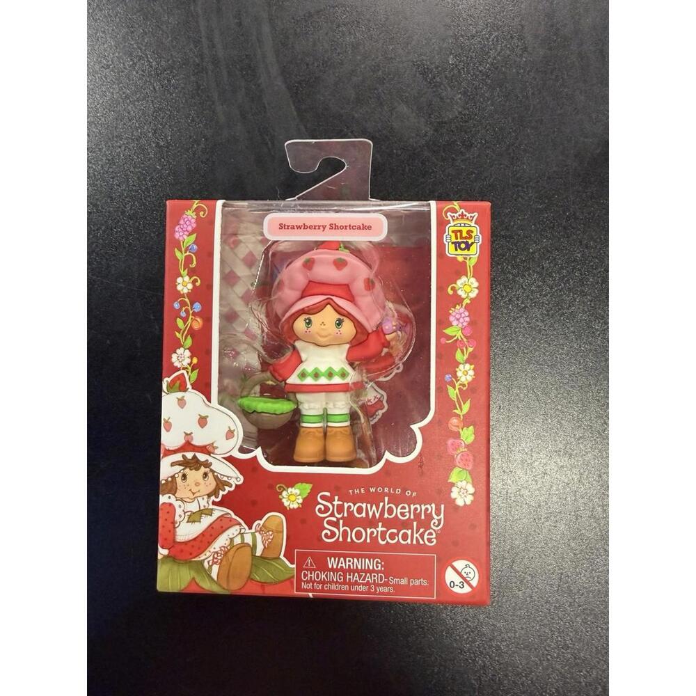 Strawberry Shortcake CheeBee Mini Figure TLS Spring Easter with Basket NEW